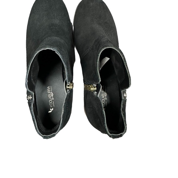 Koolaburra UGG Sofiya Suede Studded Bootie Black Size 8 - Picture 7 of 10